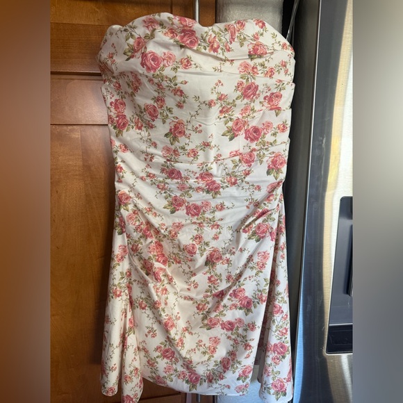 House of CB Jasmine Rose Draped Corset Dress Size SMALL - Picture 4 of 8